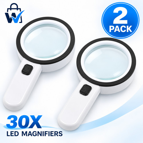 Pack 30x led magnifying - 30x,