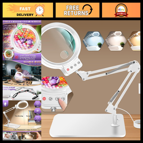 10x 30x lighted magnifying - 30x,